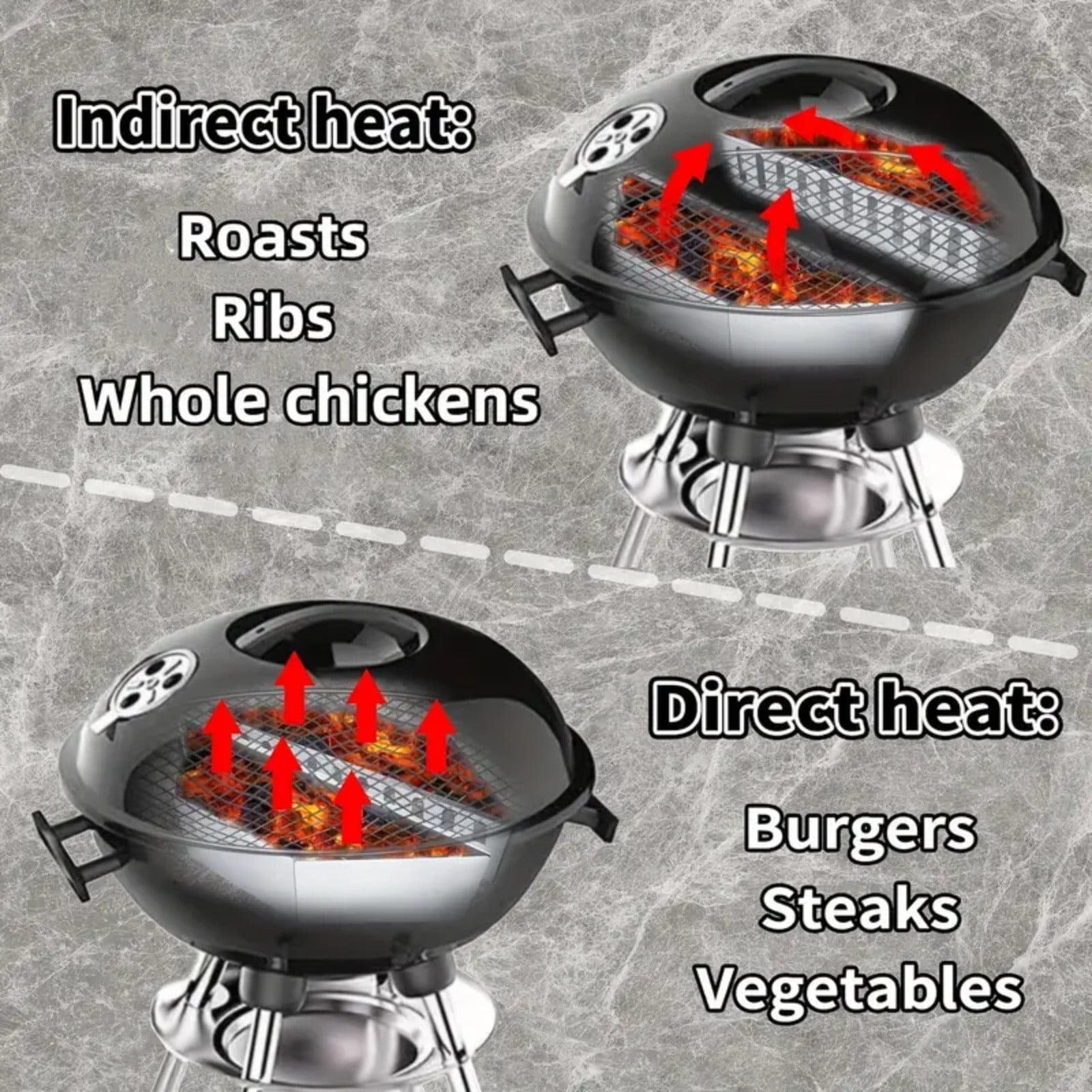 BBQ Large Charcoal Baskets Charcoal Grills Charcoal Briquette Fuels BBQ Charcoal Grills Tool Accessories