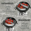 thumbnail image 4 of BBQ Large Charcoal Baskets Charcoal Grills Charcoal Briquette Fuels BBQ Charcoal Grills Tool Accessories, 4 of 7