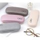 thumbnail image 3 of Paquete de 3 protectores de anteojos rígidos, telas de lino, gafas grandes concisas, 3 of 4