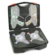 ArmoGear Laser Battle Hard-Shell Carrying Case with Foam Cut Outs | Made for Laser Battle 4 Pack | Fits 4 Laser Battle Blasters & 4 Vests
