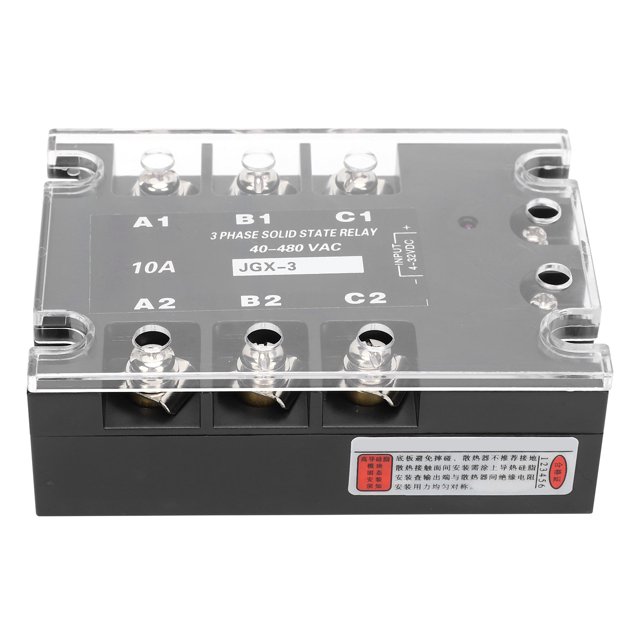 Noref DC-AC 40480VAC JGX3 SSR 3 Phases pour Réglage de Température Contrôle Automatisé Moteur Four