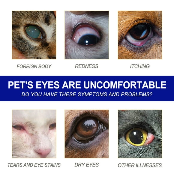 2pcs Pet Eye Wash, Dog And Cat Eye Care Dry Red Eye Mite Odor Removal Eye Care Water
