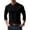 Black, variant on Men's Casual Corduroy Button-Up Shirt Jacket, Lightweight Trendy Pullover Top with Long Sleeves, Fall Spring Smart Casual Office Wear,Army Green,L