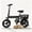 BLACK, variant on 500W Foldable Commuter Electric Bike with Basket for Adults,14" Tires, 36V 12Ah Battery, 19.9 mph, 35 Miles Range, Suitable for Commuting, Shopping, or Trip