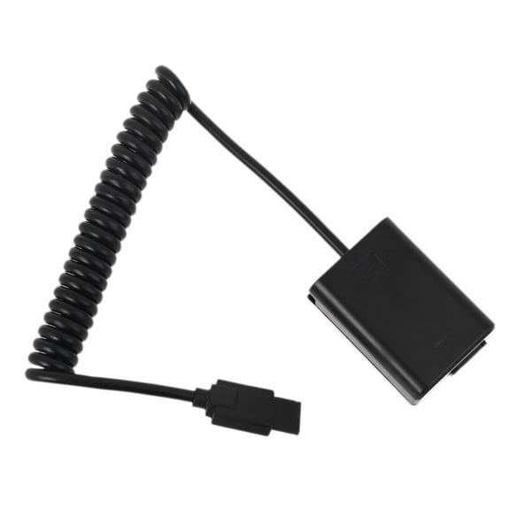 Dummy Battery Eliminator Spring Cable for A7 A7R A7S A7 A7II A7RII A6300/A6400