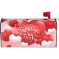 thumbnail image 6 of Valentine''s Day Mailbox Covers Magnetic Waterproof Post Box Cover Wraps Post Letter Box Cover Garden Decor Standard Size 18" X 21"in, 6 of 6