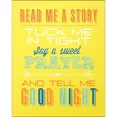 thumbnail image 1 of Plaque Murale Tuck Me In Tight Mdf, 1 of 1