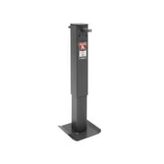 BULLDOG 182500 HD Square Trailer Jack, 12,000 lbs. Support Capacity, Sidewind, 12-1/2 Inch Travel, No Handle