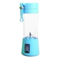 thumbnail image 2 of Licuadora portátil, exprimidor eléctrico, vaso de batidora, batidos, mezcladora recargable, máquina de frutas, Mini batidora de mano para cocina, Azul, 2 of 8