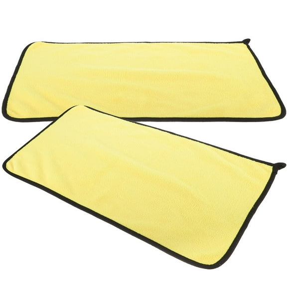 unbranded 2Ud De Limpieza Reutilizable Para Motocicleta En Microfibra Amarillo Para Uso Diario
