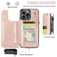 thumbnail image 2 of Funda para iPhone 13 Pro Max Wefor con billetera y soporte, 2 of 9