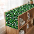 thumbnail image 6 of Table Runners 72 Inches Long Dress Scarves, St Patricks Day Farmhouse Kitchen Table Runner, Coffee Tablerunners, Spring Country Green Shamrock Plaid 14x72 Inch, 6 of 9