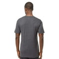 thumbnail image 4 of M&O Men’s Short Sleeve T-Shirt - Dark Heather, Sizes S-4XL - Gold Soft Touch Crew Neck Tee, 4 of 5