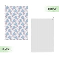 thumbnail image 2 of Lsque Cute Poodle Dog Premium Golf Towel - Ultra Absorbent and Quick Drying Microfiber Towel with Carabiner - Gift for Men -24" X 16", 2 of 8
