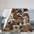 thumbnail image 2 of JJ Maybank Soft Throw Blanket, Comfortable Flannel Blanket, Suitable for Living Room, Dorm, Nap, Home Decoration, All Seasons(50*60IN), 2 of 4