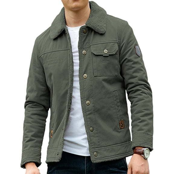 Chamarra Para Hombre Shendy Vendy de Invierno Con Peluche
