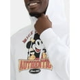 thumbnail image 4 of Disney Men's Mickey Mouse Authentic Brand Graphic Hoodie Sweatshirt, Sizes S-3XL, 4 of 5