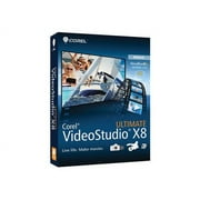 Corel VideoStudio Pro X8 Ultimate - الترخيص - مستخدم واحد - تنزيل - ESD - Win - متعدد اللغات
