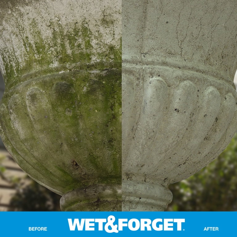 Wet & Forget Outdoor Moss & Mildew Stain Remover Spray, 64 oz photo 4