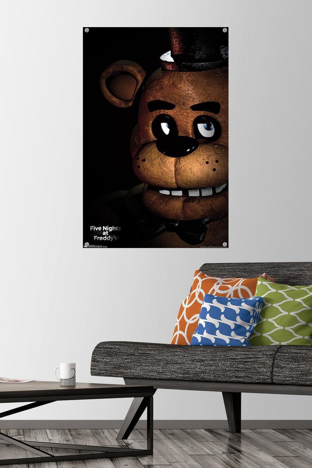 Five Nights at Freddy's - Freddy Wall Poster, 14.725" x 22.375"