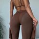 thumbnail image 4 of Traje de baño de malla con cordones de color sólido con estilo para mujer OAVQHLG3B Store  lin121212, 4 of 4