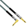 thumbnail image 4 of Cable de guitarra CUTICAT Reducción de ruido 3M 6,5 mm Duradero Ángulo a Cable de instrumento CUTICAT Cable de audio, 4 of 8