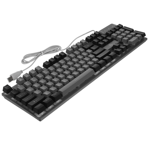 FELTECHELECTR Gaming Mechanical Keyboard Full Size Abs Gray 1Pcs