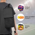 thumbnail image 5 of Pickleball Paddles Set Of 2, Fiberglass Surface, Tropical Jungle Print, 4 Balls & Bag, 5 of 5