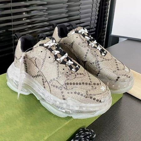 

2022 track2 Running Shoes Leather Platform Trainers Casual Shoe Luxury Designer Tripler Black Nylon Printed Men Women Track 3.0 mens womens tracks sneakers 36-45