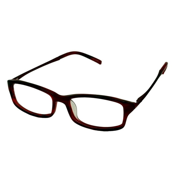 Jones New York Womens Rectangle Red Plastic J213 47mm