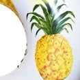 thumbnail image 5 of Rae Dunn: Sweet On The Inside 48" Ring Float - Pineapple Inflatable Jumbo Pool Tube, CocoNut Float, Anti-Leak, Age 8+, 5 of 7