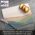 thumbnail image 6 of CounterArt Mountain Spice Tempered Glass Cutting Board 10" by 8", 6 of 7