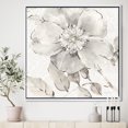thumbnail image 3 of Indigold Pivoines Grises II - Toile Encadrée de Ferme, 3 of 3