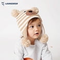 thumbnail image 3 of Gorro de invierno LANGZHEN con forro polar para bebés, 3 of 5