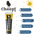 thumbnail image 2 of Cheep! Acrylic Paints, 4 oz. Tube - Cadmium Yellow Hue, Perfect for Artists - Quality Acrylic Paint Heavy Body Paint Artist and Student, 2 of 7