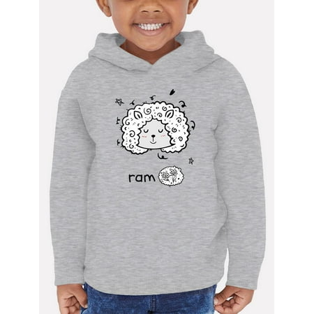 

Ram Face Doodle Hoodie Toddler -Image by Shutterstock 4 Toddler