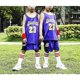 thumbnail image 2 of ZHAOCHENG Camiseta de baloncesto Lebron James n.° 23 de los Lakers, conjunto para niños, adultos y niños, morado, talla S (120-130 cm), 2 of 3