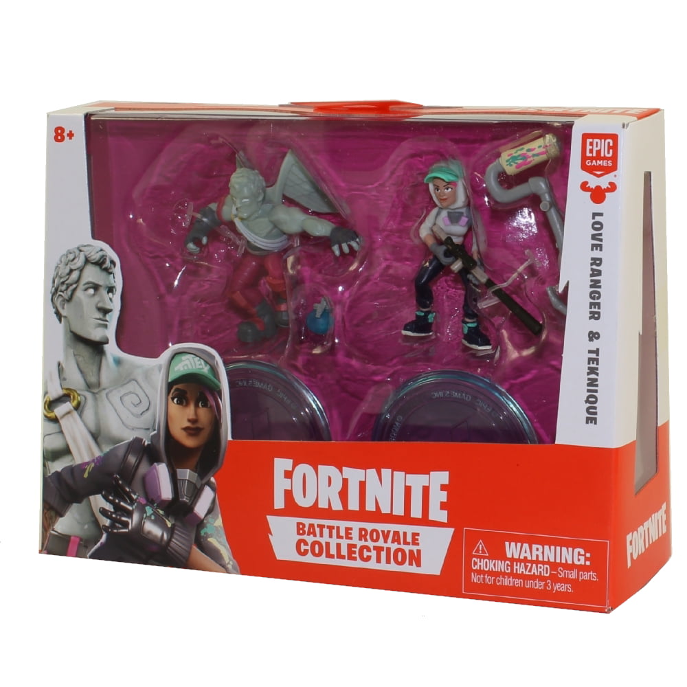 Battle Royale Collection Fortnite Duo Pack Teknique and Love Ranger