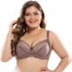 thumbnail image 4 of Sujetador de encaje sexy ultrafino de copa completa de 38-48DE de talla grande con anillo de acero, ropa interior pequeña que muestra el pecho grande europeo y americano, 4 of 4