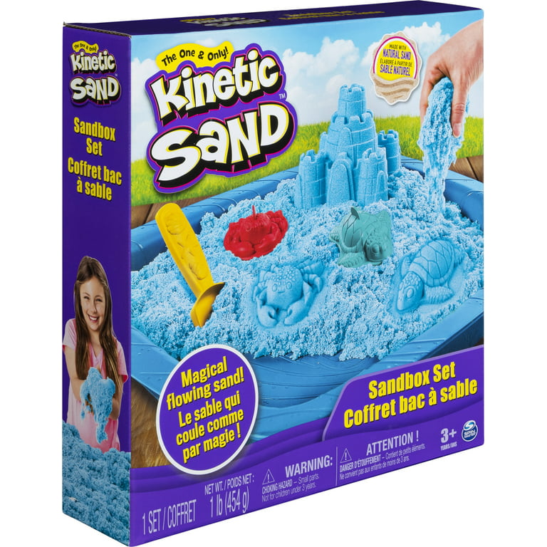 Kinetic Sand, Bake Shoppe Playset with 1lb of Kinetic Sand and 16 Tools and  Molds, for Ages 3 and up