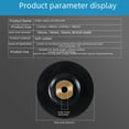 thumbnail image 3 of Flexible Rubber Grinding Head Soft Joint Angle Grinder Sanding Disc: Self-Adhesive with Universal Adhesive for Versatile Stone Processing & Customizable Applications, 4 Inch (10cm) Diameter, M14 Hole, 3 of 6