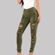 thumbnail image 1 of Pntutb Moda Mujer Botón Cremallera Bolsillo Agujero Pantalones Slim Skinny Denim Casual Jeans Pntutb Pntutb-5060, 1 of 5