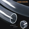 thumbnail image 2 of Uxcell Hose Vinyl Tubing Flexible Lightweight for Water Tube Air Tubes 50mm ID 58mm OD 1m, 2 of 5