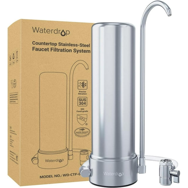 Filtro de agua Waterdrop WD-CTF-01 para grifo de fregadero de 8000 galones