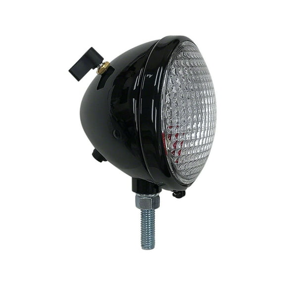 6-volt Combo Tail Light Assembly w/ Red Jewel Lens & Lever Switch Fits John Deere Case Cockshutt Tractor AA4618R VTA3396 TO12302