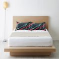 thumbnail image 6 of Yayeee Pillowcase Standard Size Set of 2 Satin Wrinkle Resistant Pillow Case, Stars Abstract Lines, 6 of 7