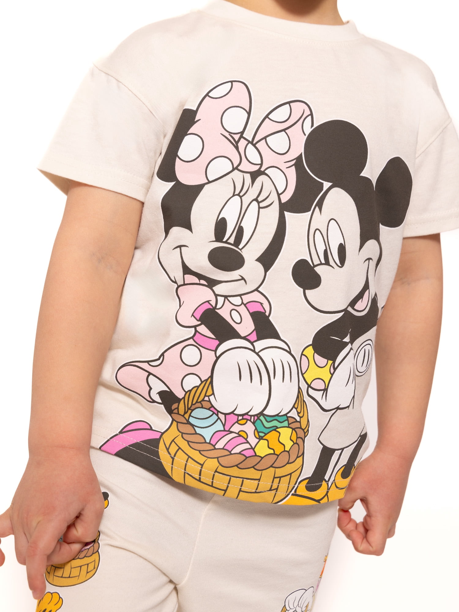 Mickey and Friends Toddler Easter Graphic Tee and Shorts Set, 2-Piece, Sizes 12M-5T