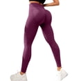 thumbnail image 3 of YABCSAZ Women Butt Lifting Leggings,Workout Cargo Leggings for Women Solid Color Pants High Waist Tummy Control Running Yoga Pants, 3 of 8