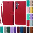 thumbnail image 2 of S23FE S23 FE S 23 FE Case For Samsung Galaxy S23 Plus Ultra Leather Wallet Flip Case For Samsung Galaxy S23 FE S23+ Ultra Cover, 2 of 5