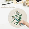 thumbnail image 3 of Luxshiny 5pcs Round Canvas Khaki Wood For DIY And Creative Play, 3 of 6